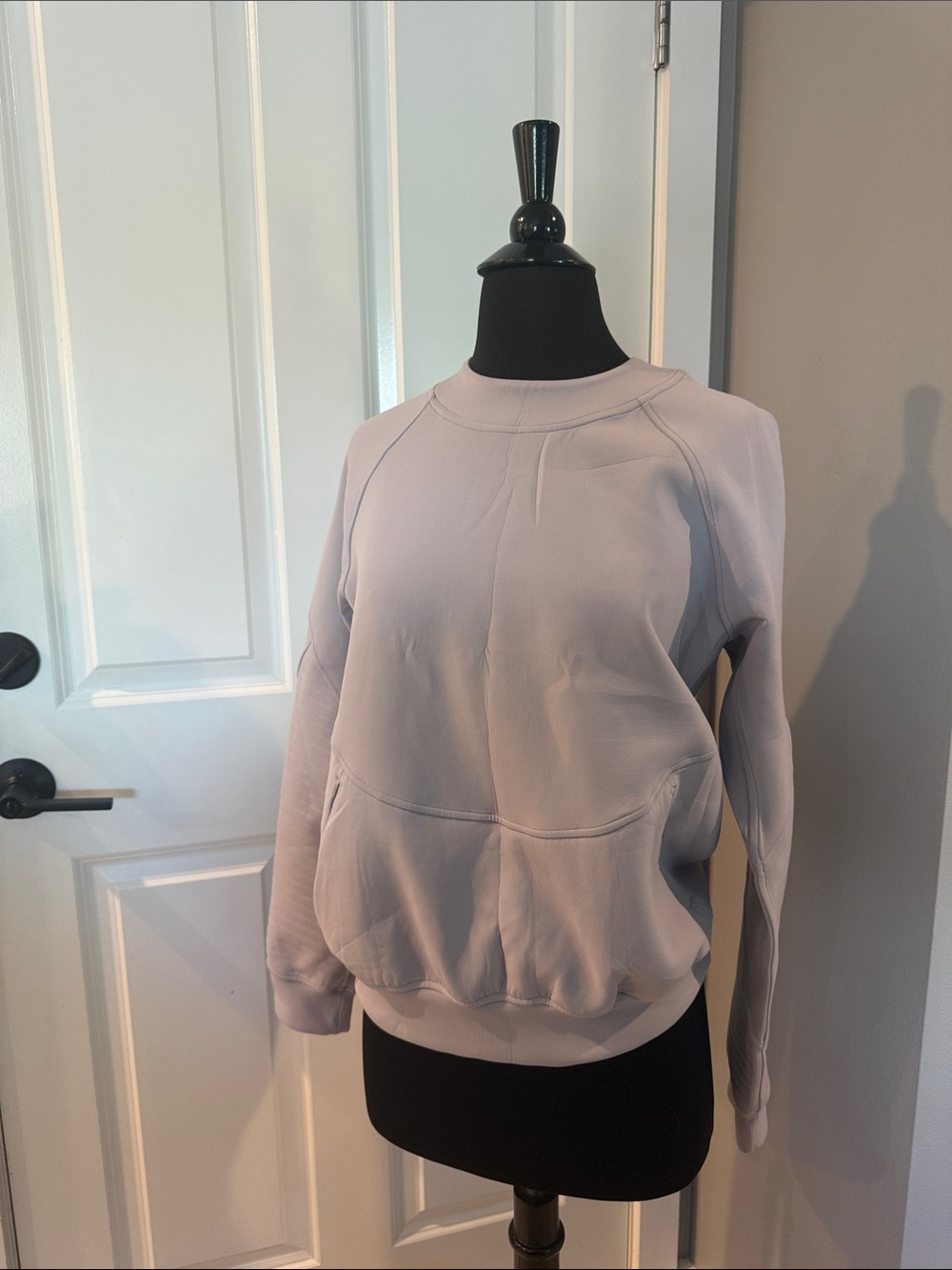 Lululemon City Sweat Crew in the color Iced Iris
